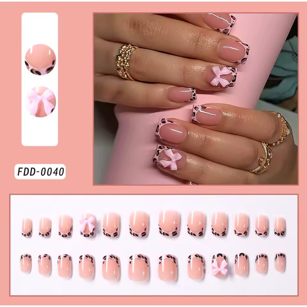 Bundle 10 singular Of 24pc Press On Nails Nail Tips Professional DIY Multi Set - Picture 13 of 15